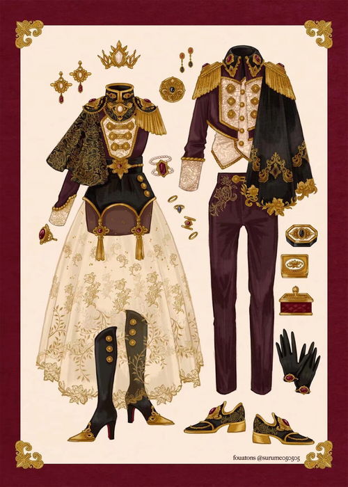 漫畫 服飾 設(shè)計 參考 系列